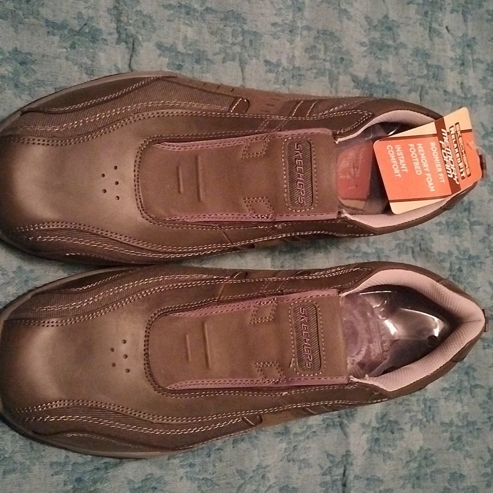 Skecher's men's new 14 relaxed fit 64255 slip on